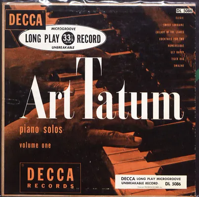 Decca Presents Art Tatum in an Album of Piano Solos cover